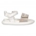 Calvin Klein Velcro Sandal V1A2-80202-1377 Μπεζ Λευκό